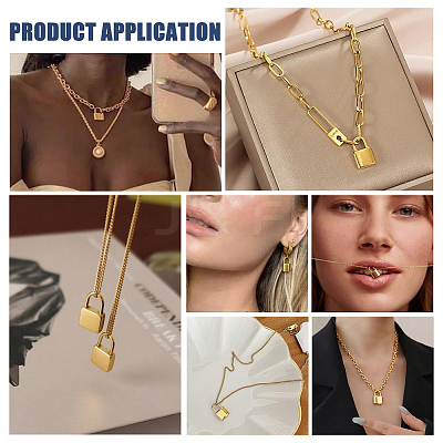 12Pcs 2 Styles 304 Stainless Steel Pendants STAS-UN0057-68-1