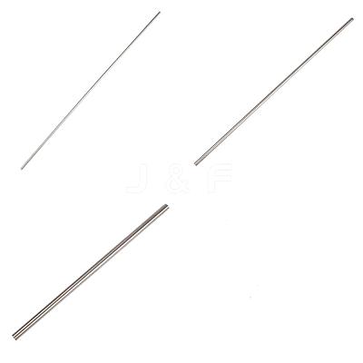 3Pcs 3 Style 304 Stainless Steel Rod STAS-OC0001-13-1