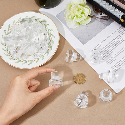Glass Bottle Stoppers AJEW-WH0528-85-1