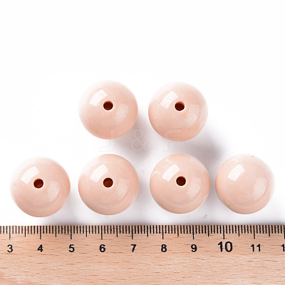 Opaque Acrylic Beads MACR-S370-C20mm-34-1