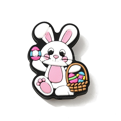 Easter Themed Silicone Focal Beads SIL-L006-A01-1