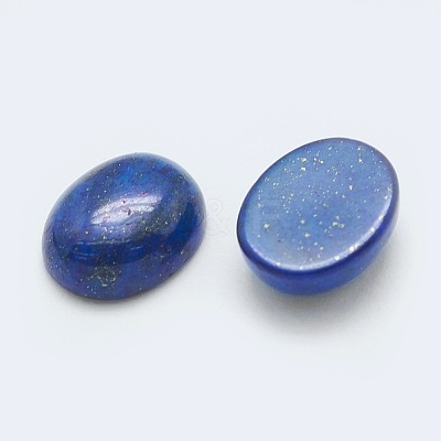 Natural Lapis Lazuli Cabochons G-G759-Z19-1
