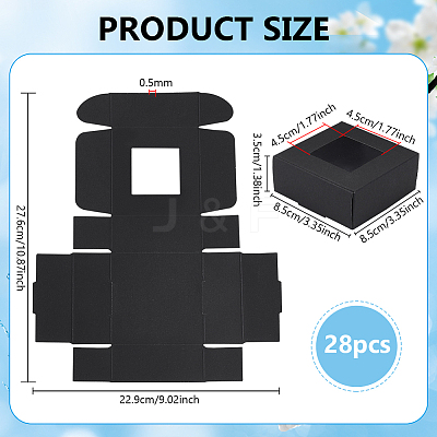 Paper Gift Storage Box CON-WH0001-27A-02-1