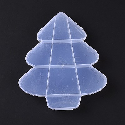 10 Grids Transparent Plastic Box CON-B009-07-1
