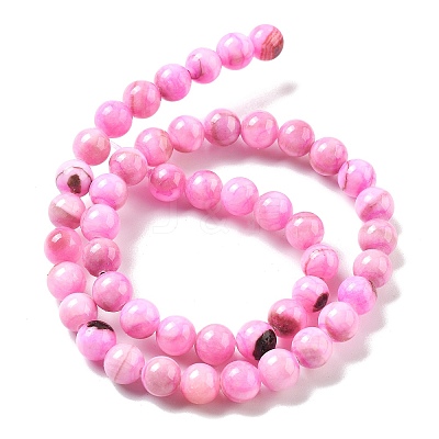 Natural Persian Jade Beads Strands G-A255-A02-02G-1