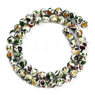 Sythetic Amber Beads Strands X1-G-M199-02D-1