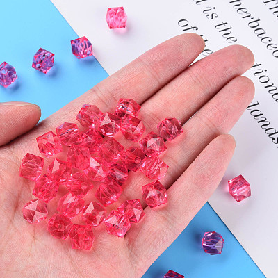 Transparent Acrylic Beads MACR-S373-51B-B03-1