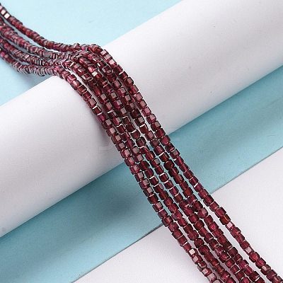 Natural Garnet Beads Strands X-G-P457-B01-22-A-1