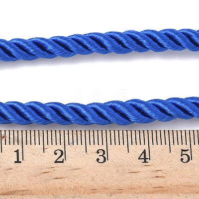 5MM Nylon Twisted Cord Necklace Making FIND-G096-01G-16-1