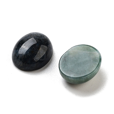 Natural Indian Agate Cabochons G-G145-01A-34-1