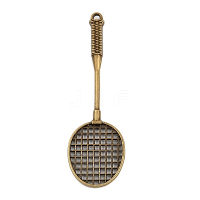 Tibetan Style Alloy Big Pendants TIBE-B003-01AB-1