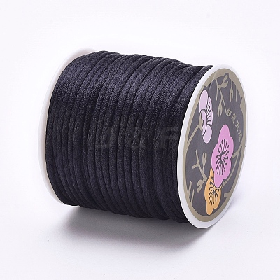 Nylon Satin Rattail Cords LW-K001-1mm-900-1