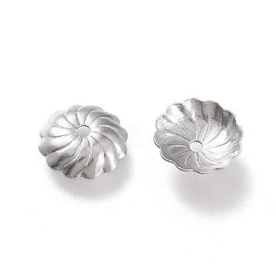 Non-Tarnish 304 Stainless Steel Bead Caps STAS-K194-07P-02-1