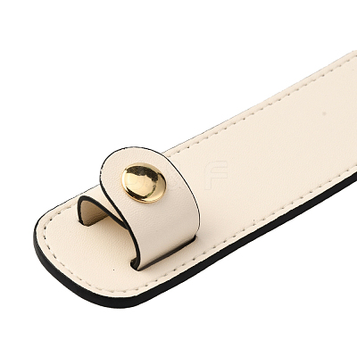 Imitation Leather Bag Strap Covers FIND-WH0044-56A-1