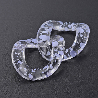 Transparent Acrylic Linking Rings OACR-N009-015A-B13-1
