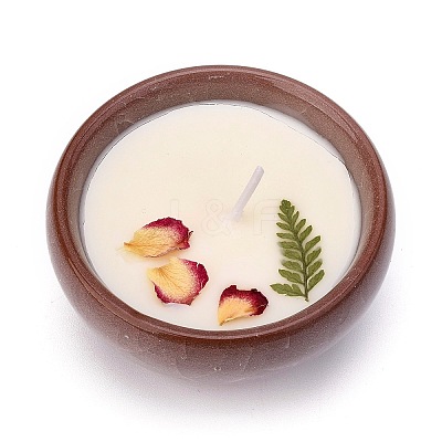 SaddleBrown Porcelain Candles DIY-P009-D06-1