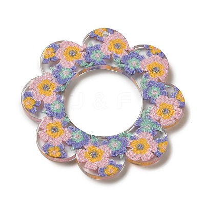 Acrylic Pendants OACR-O007-04A-1