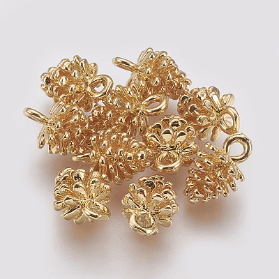 Brass Charms X-KK-R037-230G-1