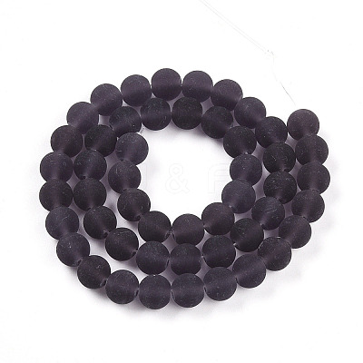 Transparent Glass Beads Strands LS-GLAA-T032-T8mm-MD03-1