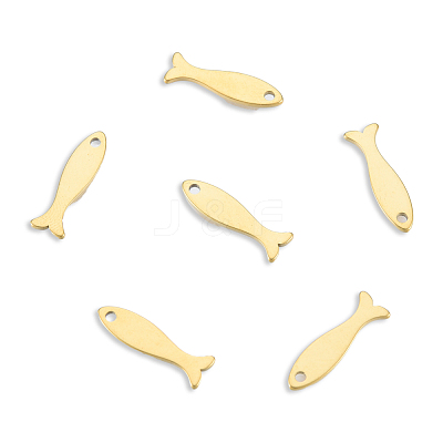 Ion Plating(IP) 201 Stainless Steel Charms STAS-N098-127LG-1