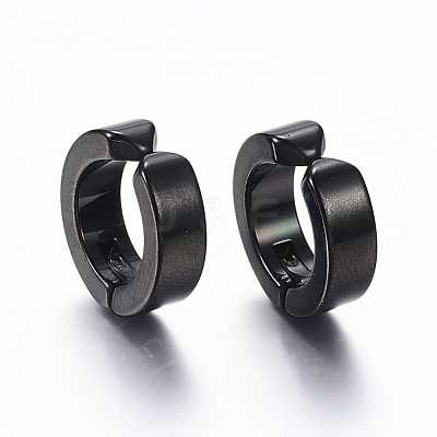 304 Stainless Steel Clip-on Earrings EJEW-H351-18B-1