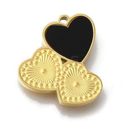 Ion Plating(IP) 304 Stainless Steel Manual Polishing Charms STAS-M059-06G-01-1