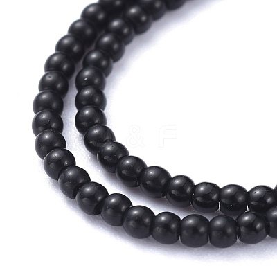 Opaque Glass Beads Strands EGLA-K014-A-NA01-1