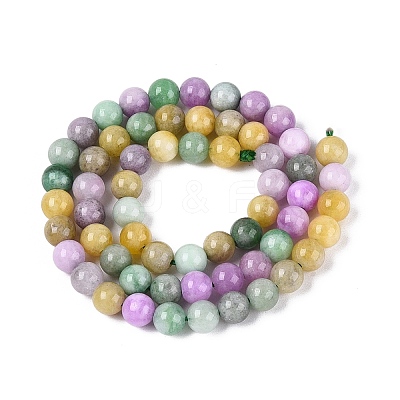 Natural Quartz Beads Strands G-N363-6mm-03-1