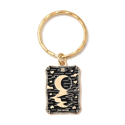 10Pcs Alloy Enamel Keychains KEYC-JKC01375-1