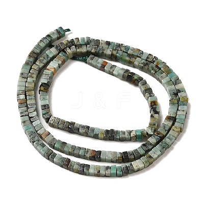 Natural African Turquoise(Jasper) Beads Strands G-N342-83-1
