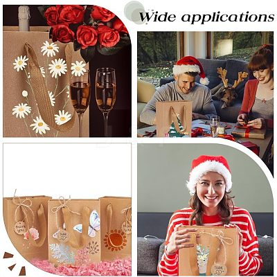 Rectangle Kraft Paper Bags with Handle CARB-NB0001-05-1