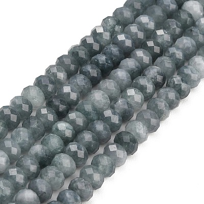 Faceted Dyed Natural White Jade Beads Strands GG-CBAE966-01A-Q-1