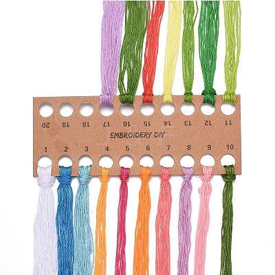 DIY Bouquet Pattern Embroidery Kit LS-DIY-O021-15A-1