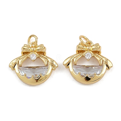 Brass Glass Pendants KK-A269-66G-1
