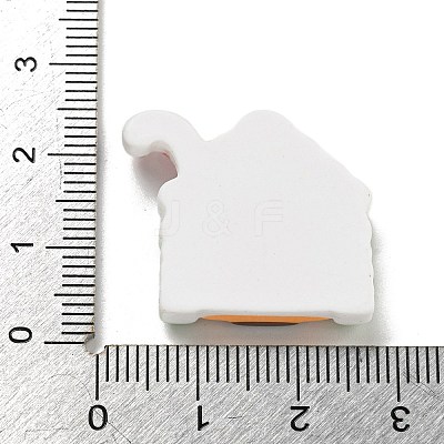 Christmas Opaque Resin Decoden Cabochons RESI-U006-05H-1