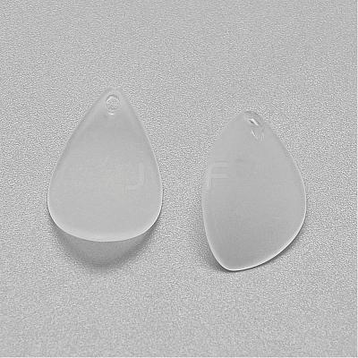 Transparent Acrylic Pendants FACR-S028-SB518-1