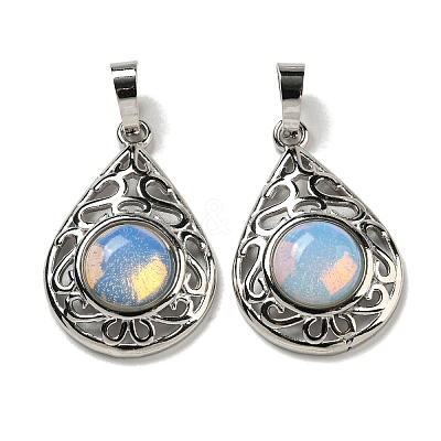 Opalite Pendants G-Q158-05P-06-1
