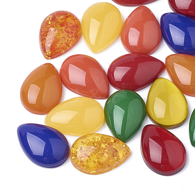Resin Cabochons CRES-Q203-13x19-M-1