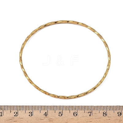 7Pcs 304 Stainless Steel Bangles for Women BJEW-C132-03G-1