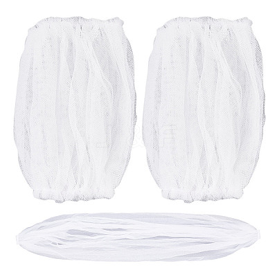 Detachable Polyester Wedding Dress Straps AJEW-OC0004-84-1