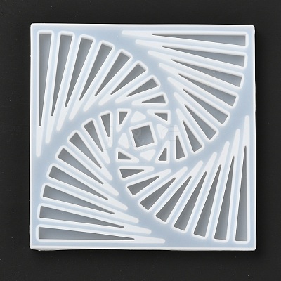 Square Silicone Cup Mat Molds DIY-I065-05-1