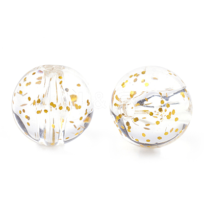 Transparent Acrylic Beads MACR-S361-02B-8mm-1