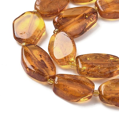 Natural Amber Beads Strands G-L095-C01-04-1