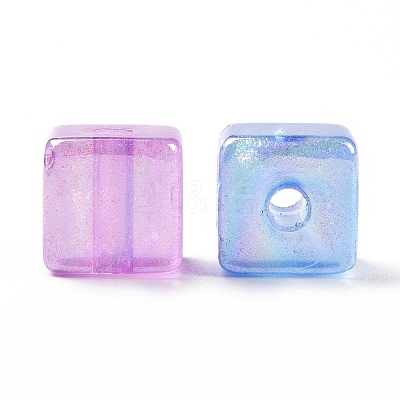 Transparent Acrylic Beads ACRP-F002-04-1