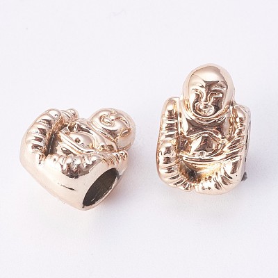 Alloy Buddha Beads PALLOY-J169-74G-FF-1