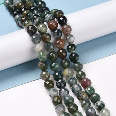 Natural Indian Agate Beads Strands G-E571-24B-1
