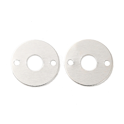 Brass Connector Charms KK-F907-02C-S-1