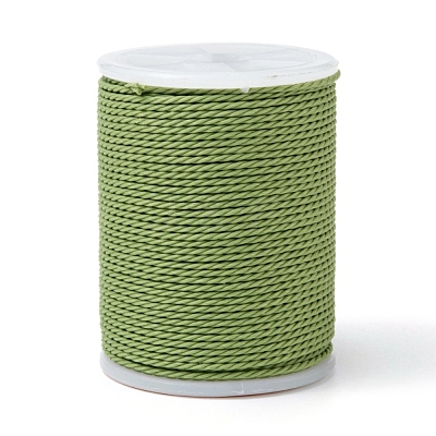 Round Waxed Polyester Cord YC-G006-01-1.0mm-29-1