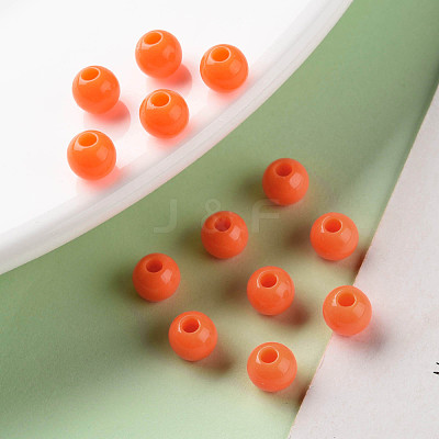 Opaque Acrylic Beads MACR-S370-C6mm-A37-1