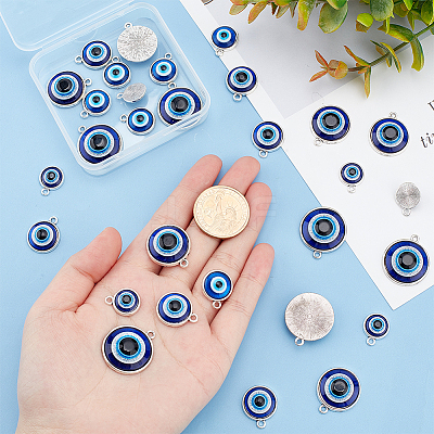 30Pcs 5 Style Plastic Pendants FIND-AR0002-82AS-1